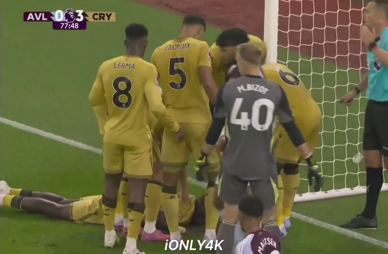 Ismaïla Sarr scored a goal in the Aston Villa