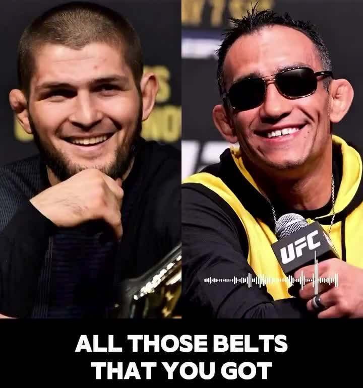 Hilarious Khabib & Tony Ferguson phone call