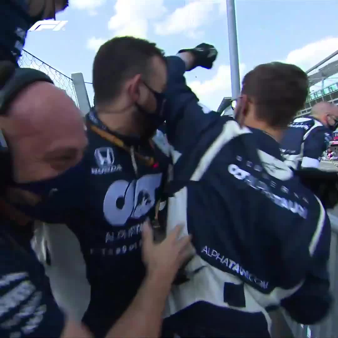 Pierre Gasly wins his maiden F1 race at Monza 2020
