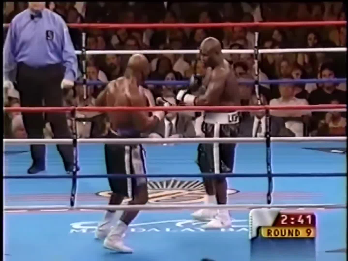 On this day in 2003 James Toney stopped Evander Holyfield in Round 9 to move to 67-4-2