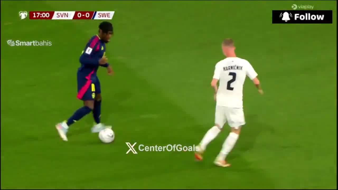 Anthony Elanga scores a brilliant goal