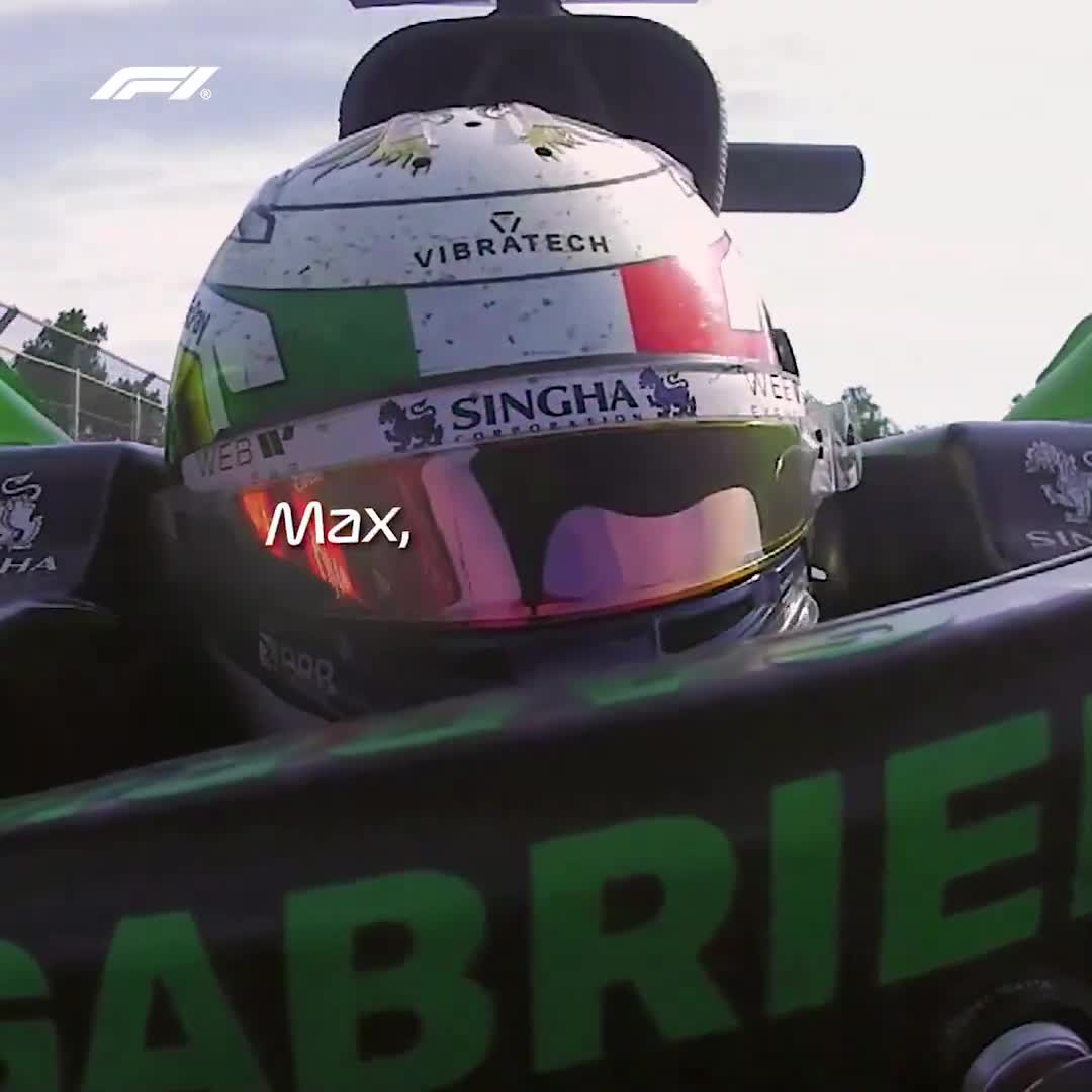 Gabi was in awe of Max's drive 🤩