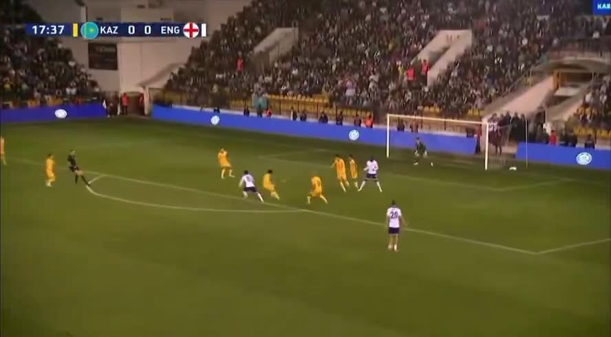 Kazakhstan U21 0 - [1] England U21 - Ethan Nwaneri  18'
