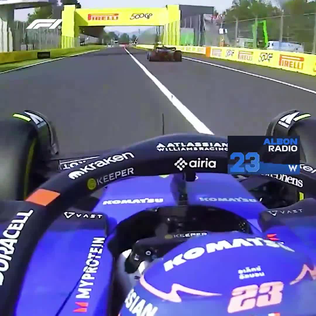 Albon and Antonelli’s moment on the track