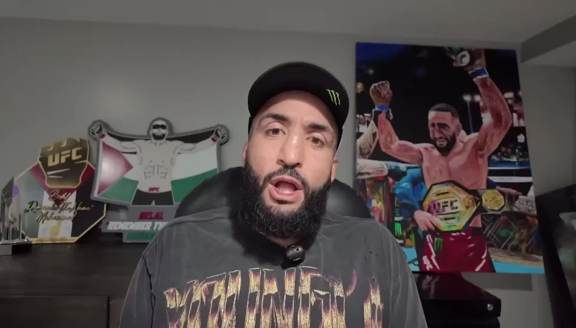Just days before #UFCParis, Belal Muhammad accurately predicted the outcomes of both the co-main and main events.