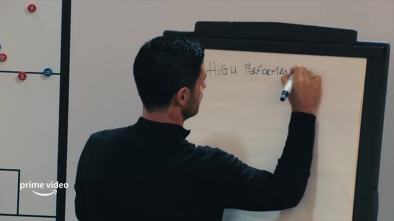 Mikel Arteta’s emotional team-talk to the Arsenal