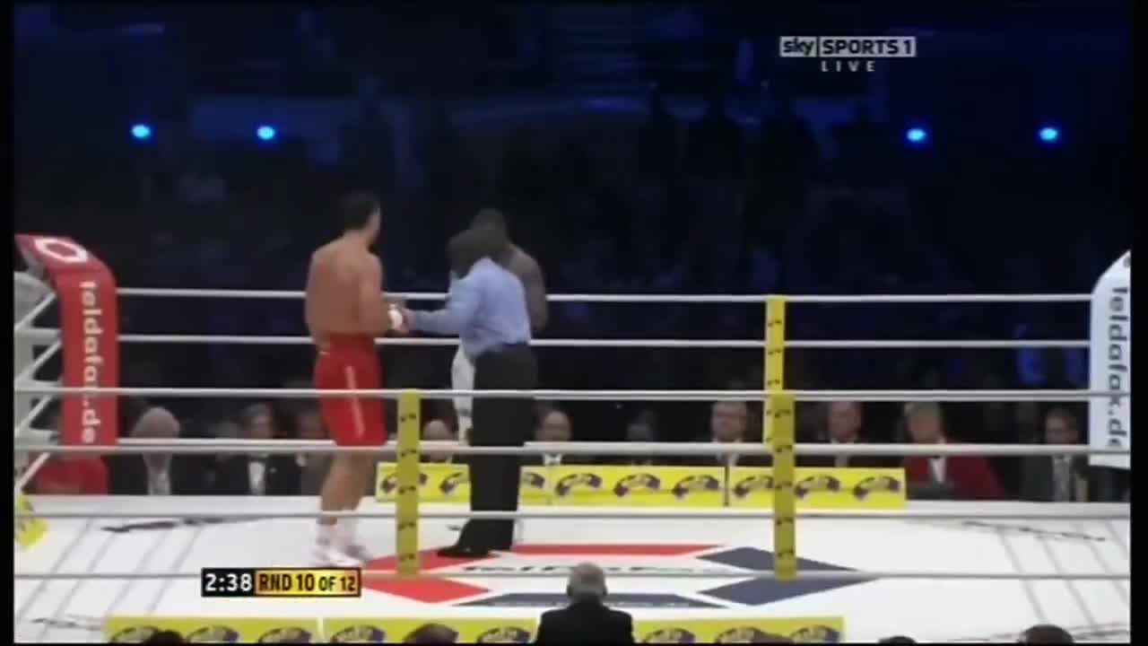 On this day in 2010 Wladimir Klitschko knocked out Samuel Peter in Round 10 to defend the IBF, WBO, and Ring Magazine Heavyweight Titles