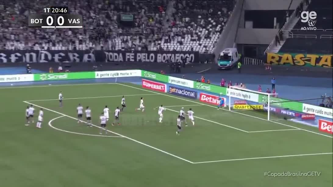 Botafogo 0 - [1] Vasco