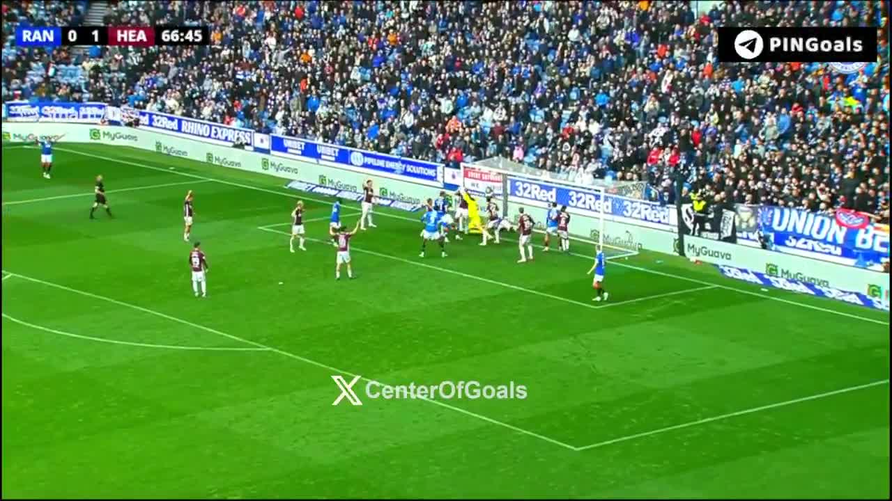 Rangers 1-1 Hearts
