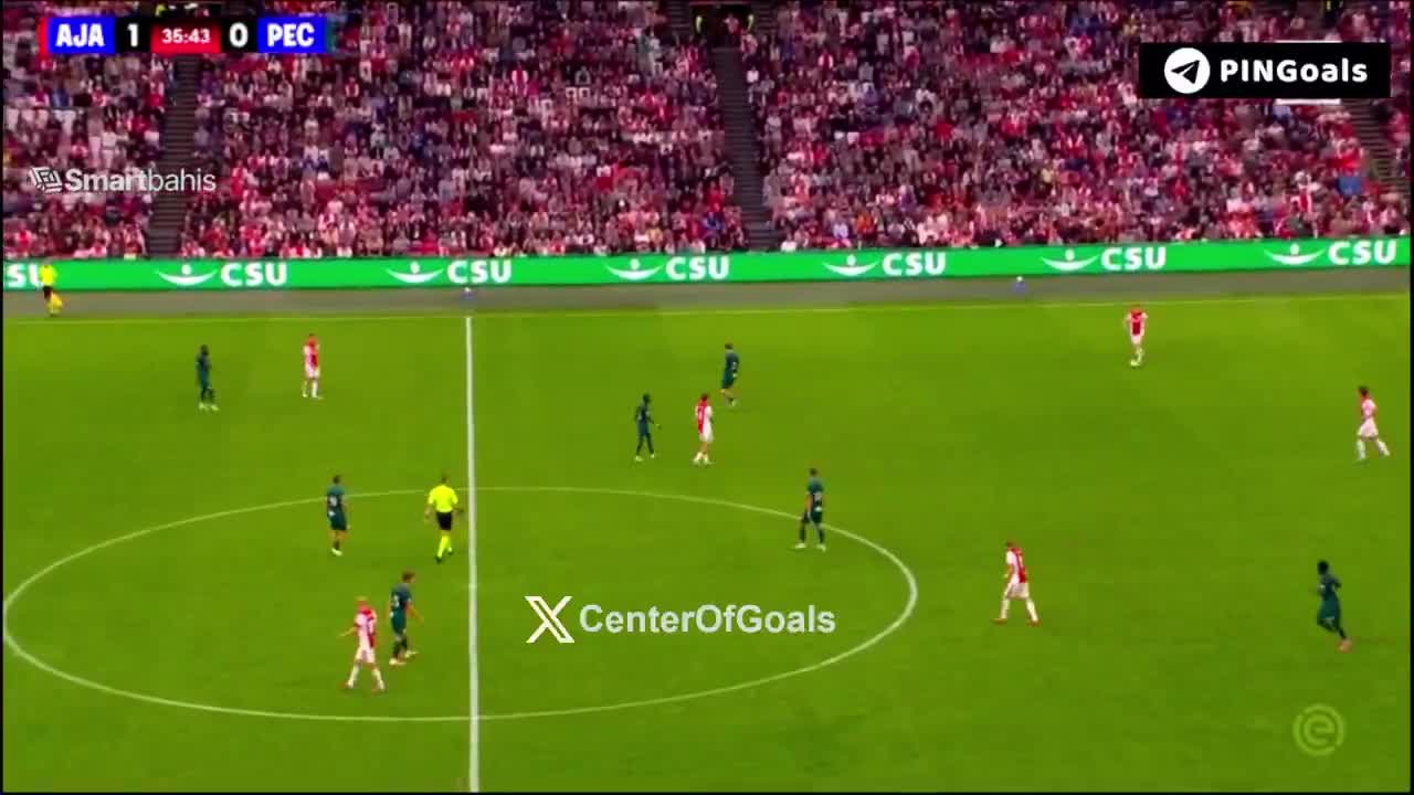 Ajax 2-0 PEC Zwolle