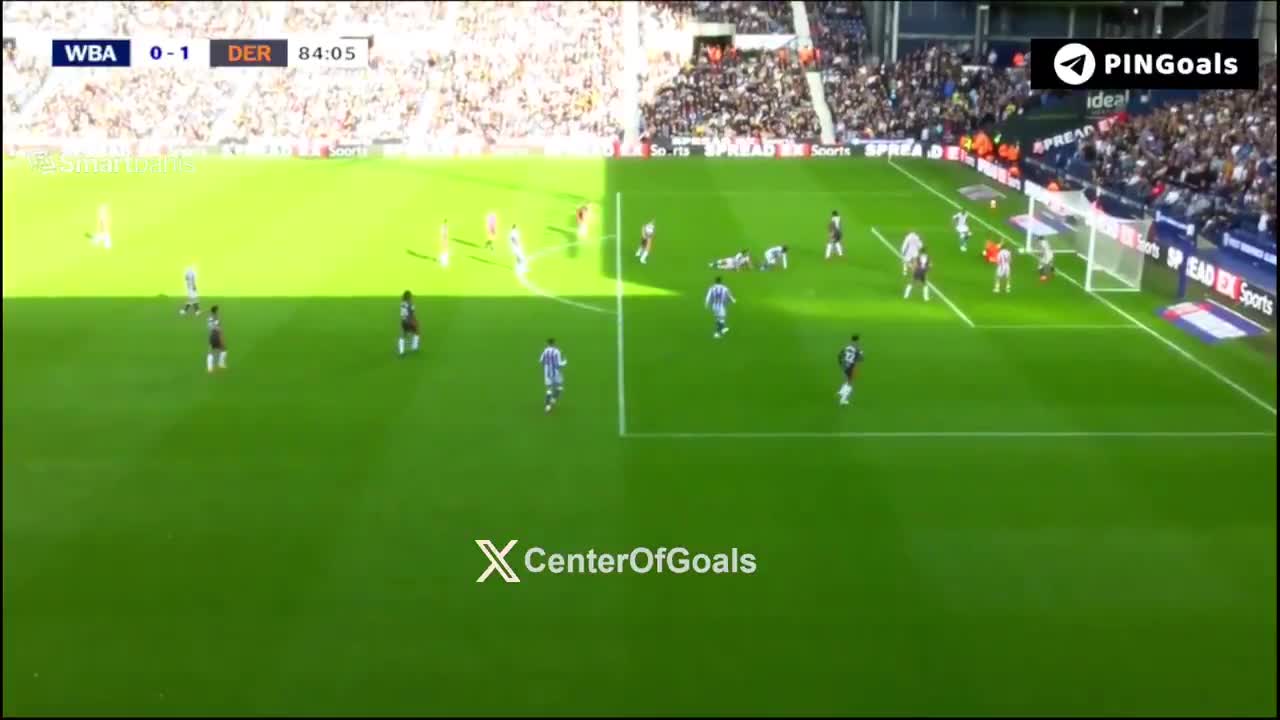 West Bromwich 0-1 Derby County