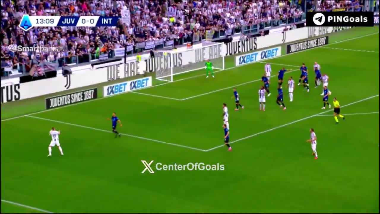 Juventus [1]- 0 Inter Milan - 14'