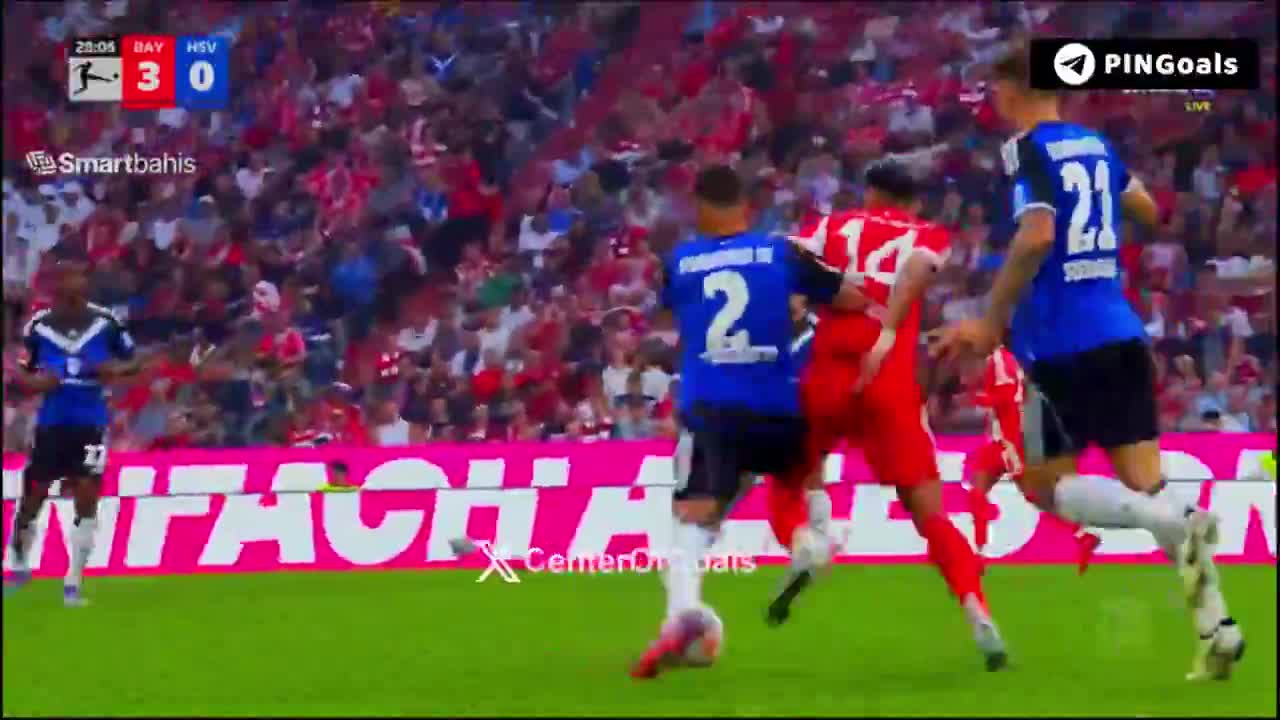 Bayern München 4-0 Hamburg