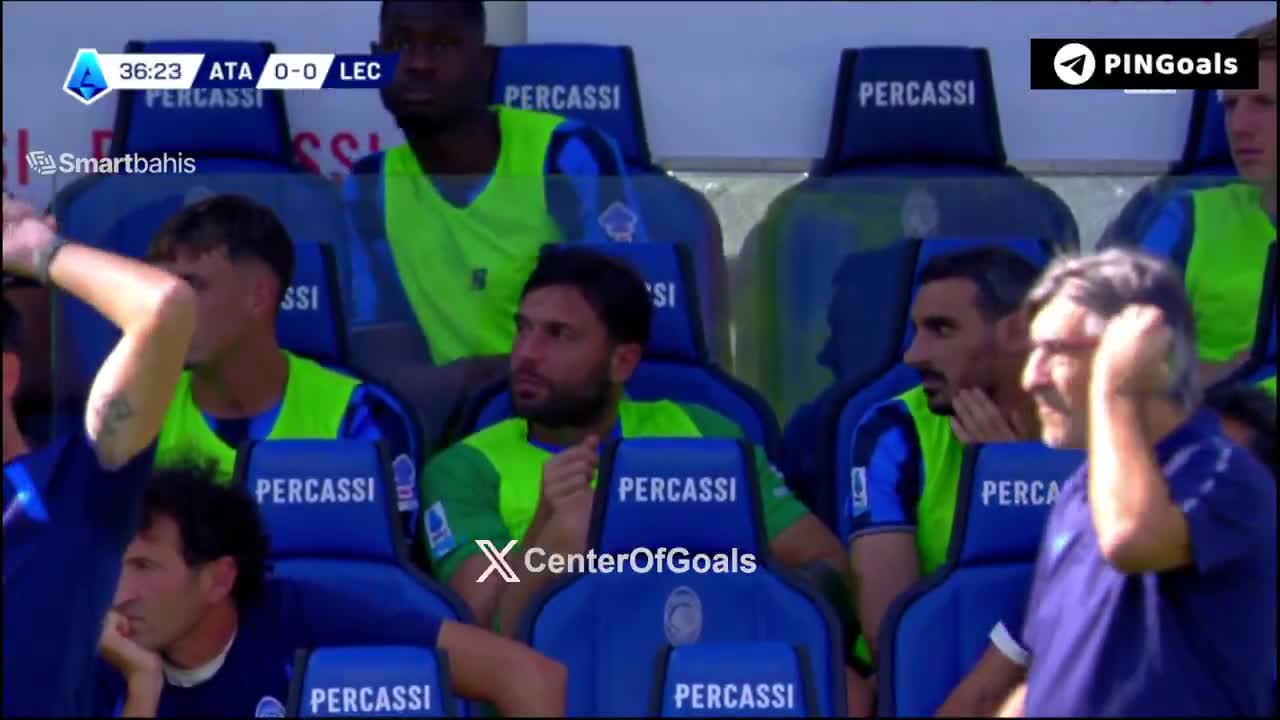 Atalanta 1 - 0 Lecce - Giorgio Scalvini 37'