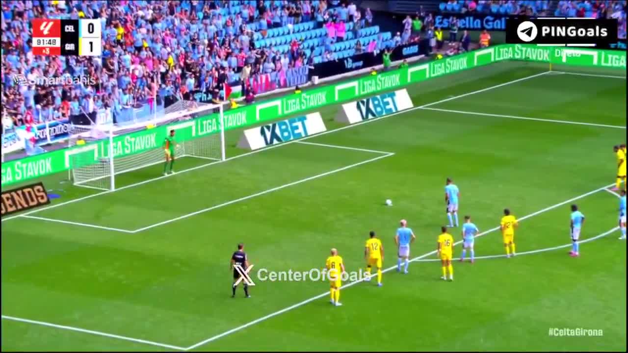 Celta Vigo [1] - 1 Girona -