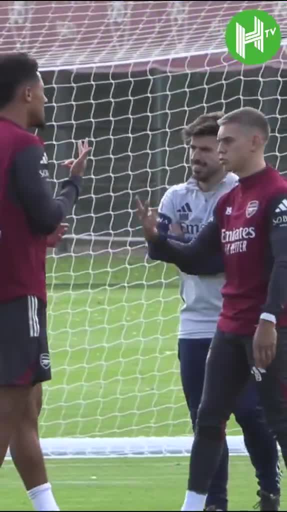 Saliba, Gyokeres and more in good spirits ahead of Champions League clash