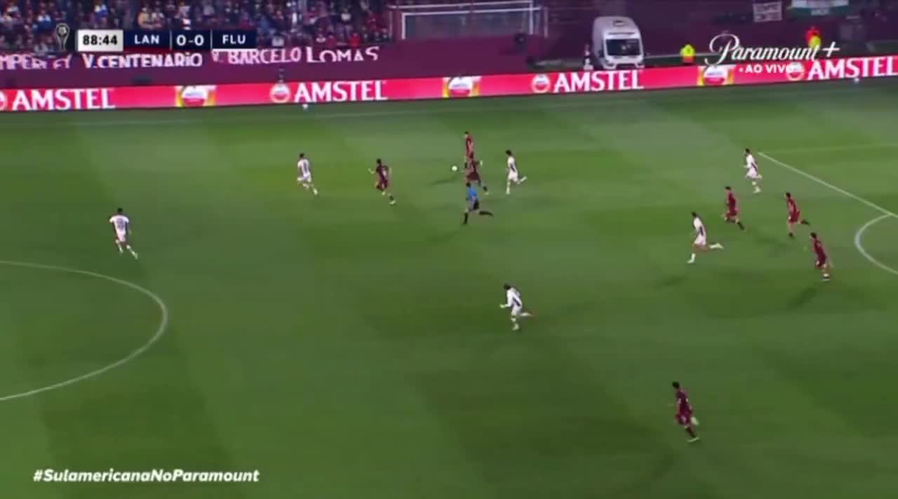 Lanus 1 - 0 Fluminense - Marcelino Moreno 89'