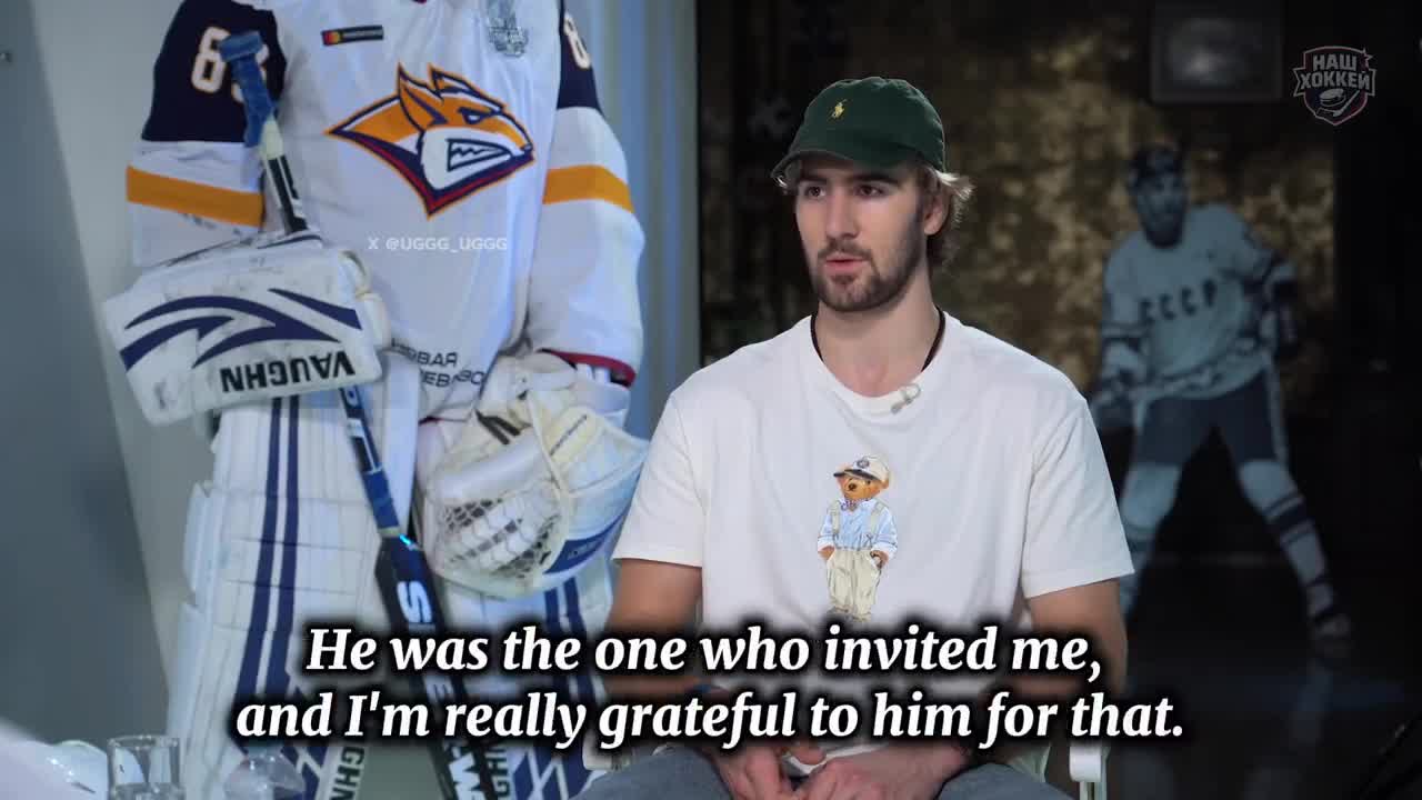 Simashev lives with Sergachev family while adjusting to NHL life