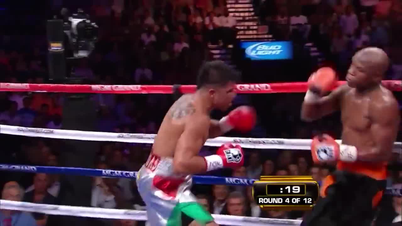 OTD 14 years ago, Floyd Mayweather knocked out Victor Ortiz.