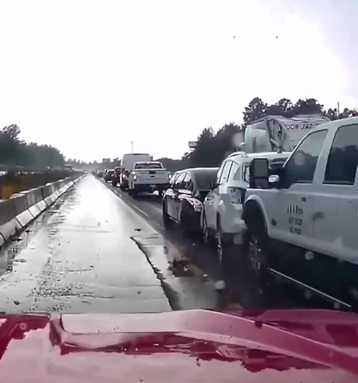 Saved himself from a terrible day