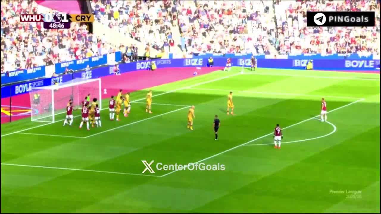 West Ham 1-1 Crystal Palace