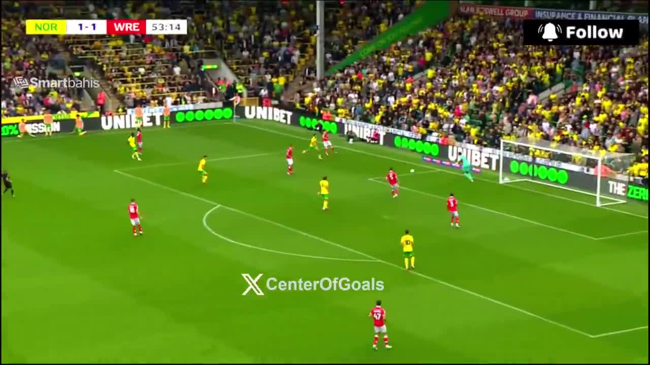 Norwich City 1-2 Wrexham