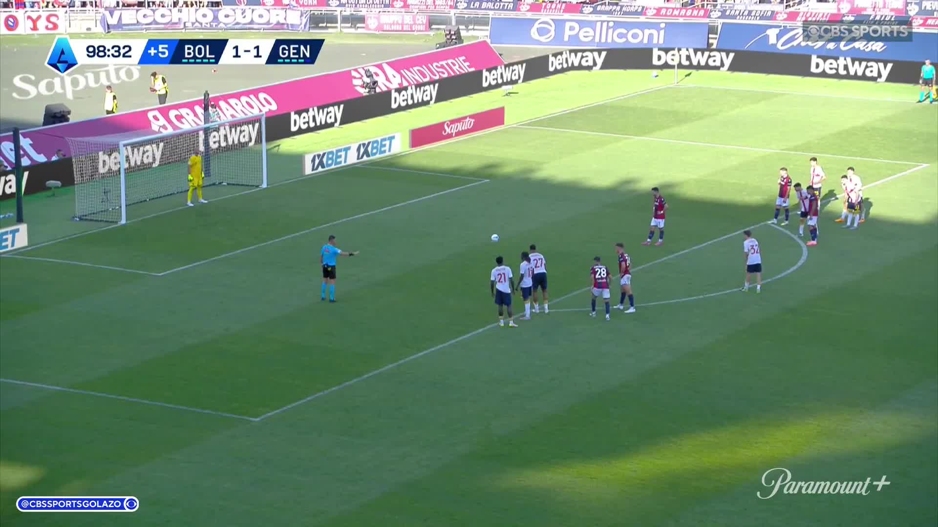 Bologna 2 - 1Genoa