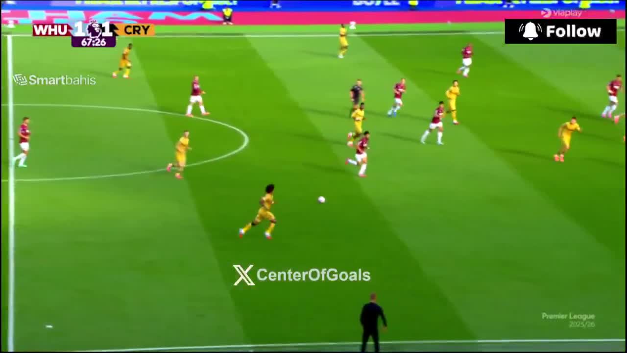West Ham 1-2 Crystal Palace