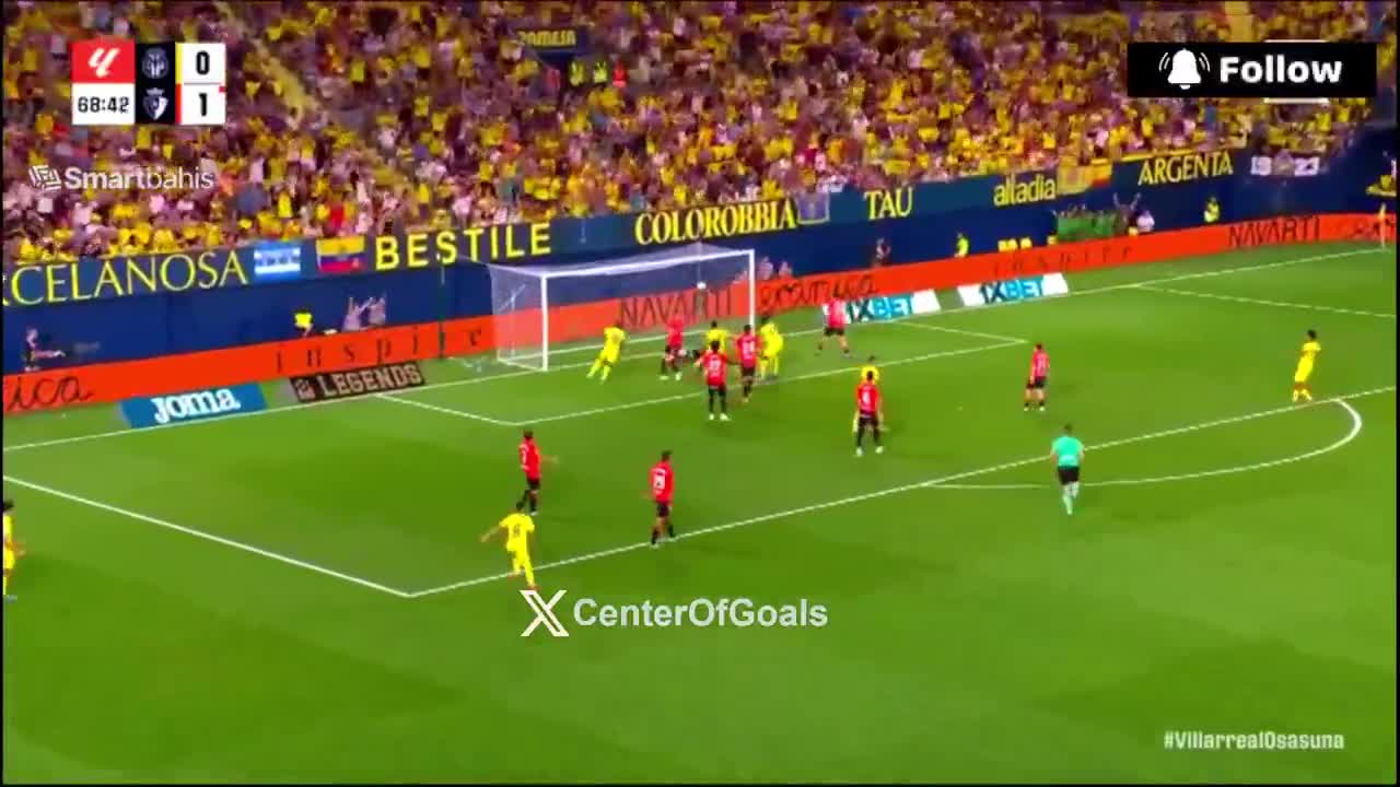 Villarreal 1-1 Osasuna
