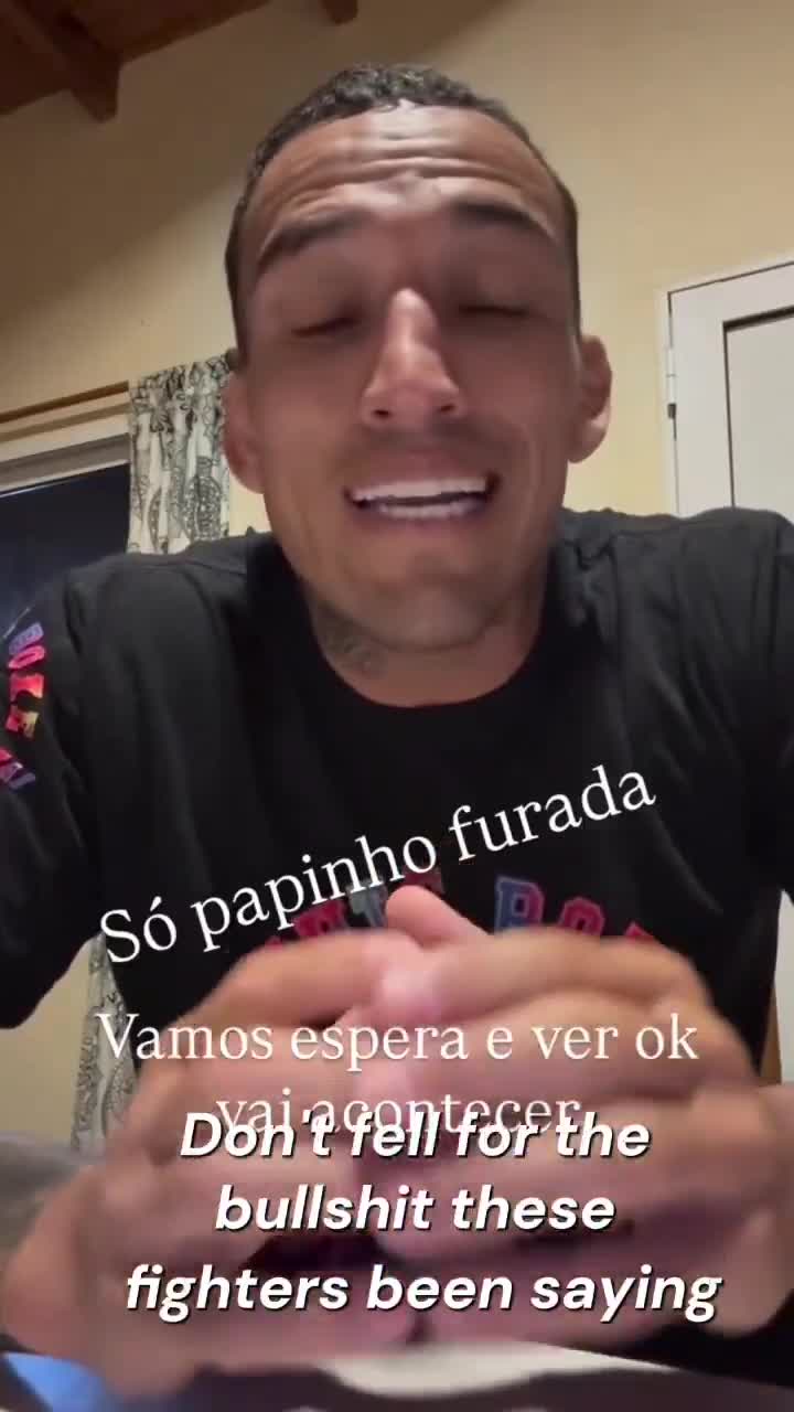 Charles Oliveira Talks About Fighters Calling To Fight Him On Social Media for #UFCRio