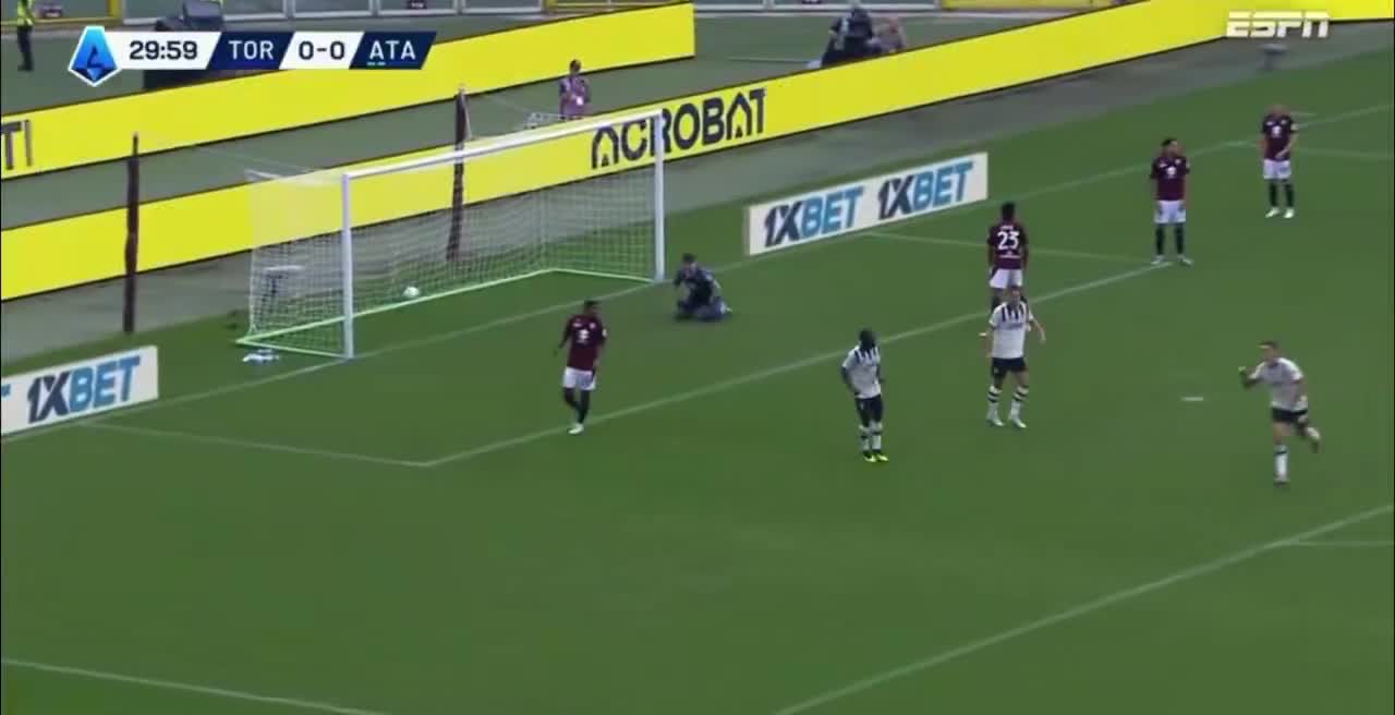 Torino 0 - 1 Atalanta - Nikola Krstovic 31'