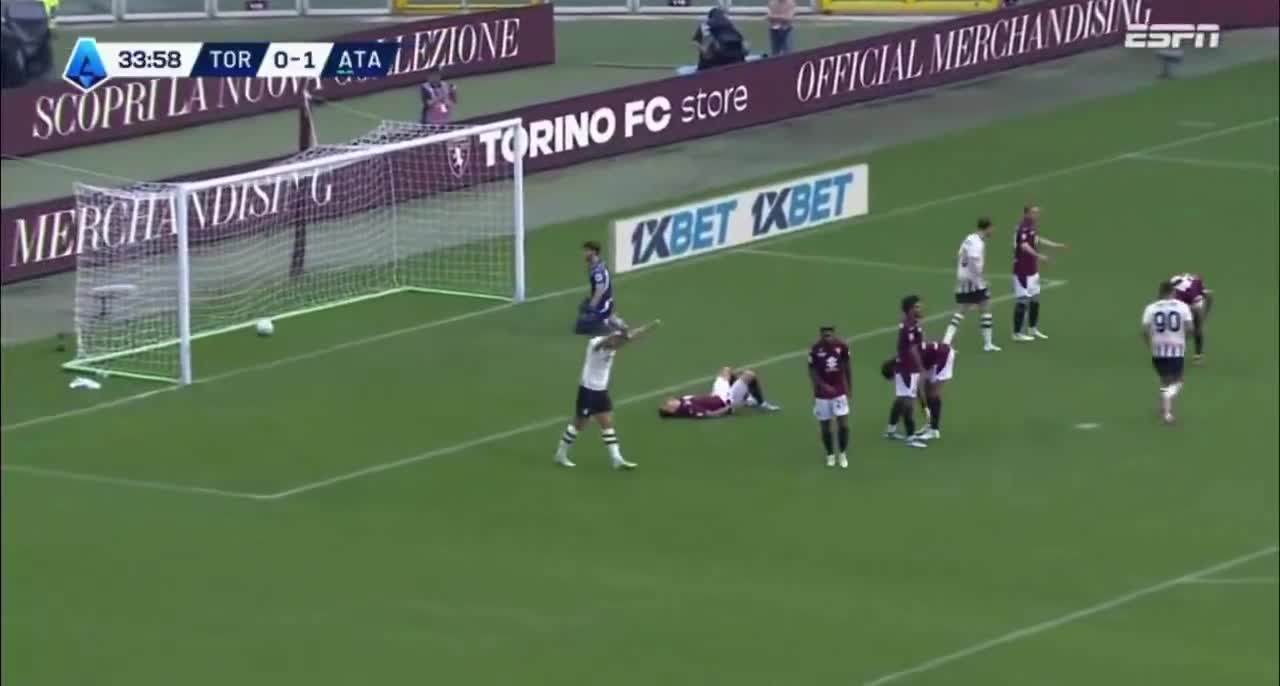 Torino 0 - 2 Atalanta - Kamaldeen Sulemana 34'