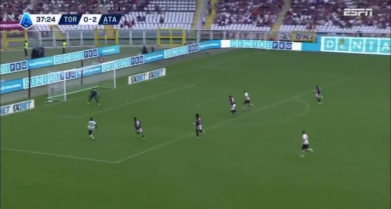 Torino 0 - 3 Atalanta - Nikola Krstovic 38'