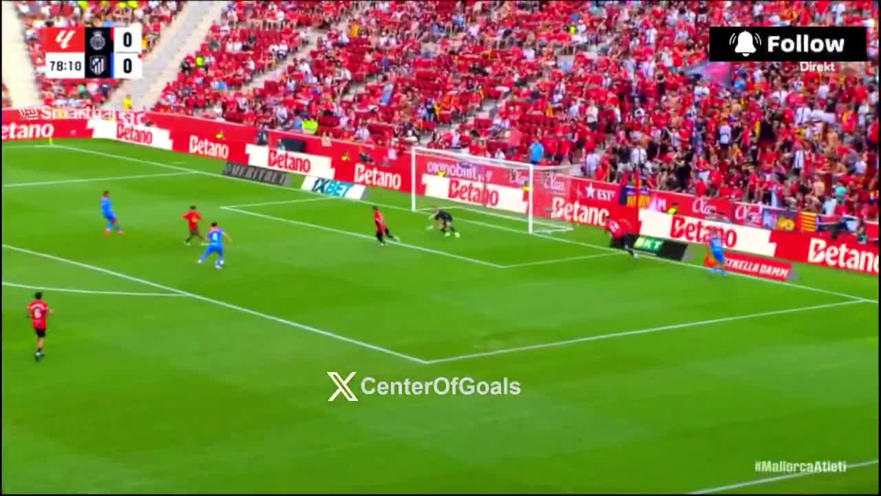 Mallorca 0 - 1 Atletico Madrid - Conor Gallagher 79'