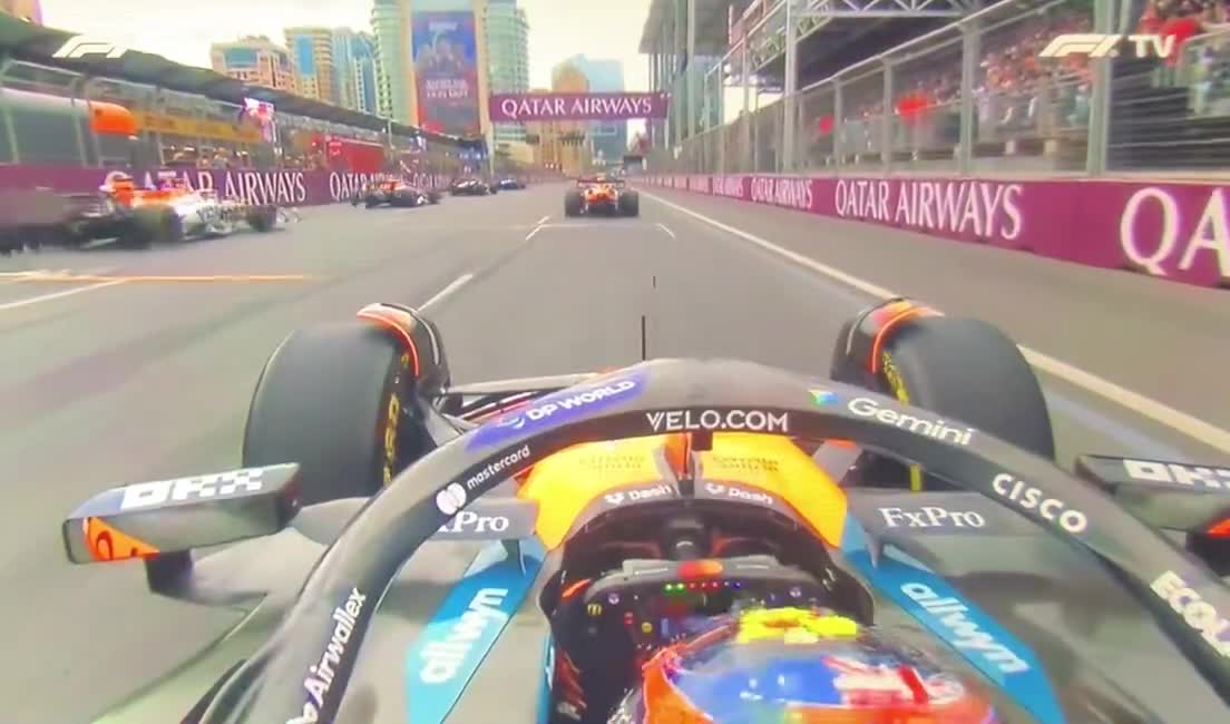 Oscar Piastri - Full Baku 2025 race onboard