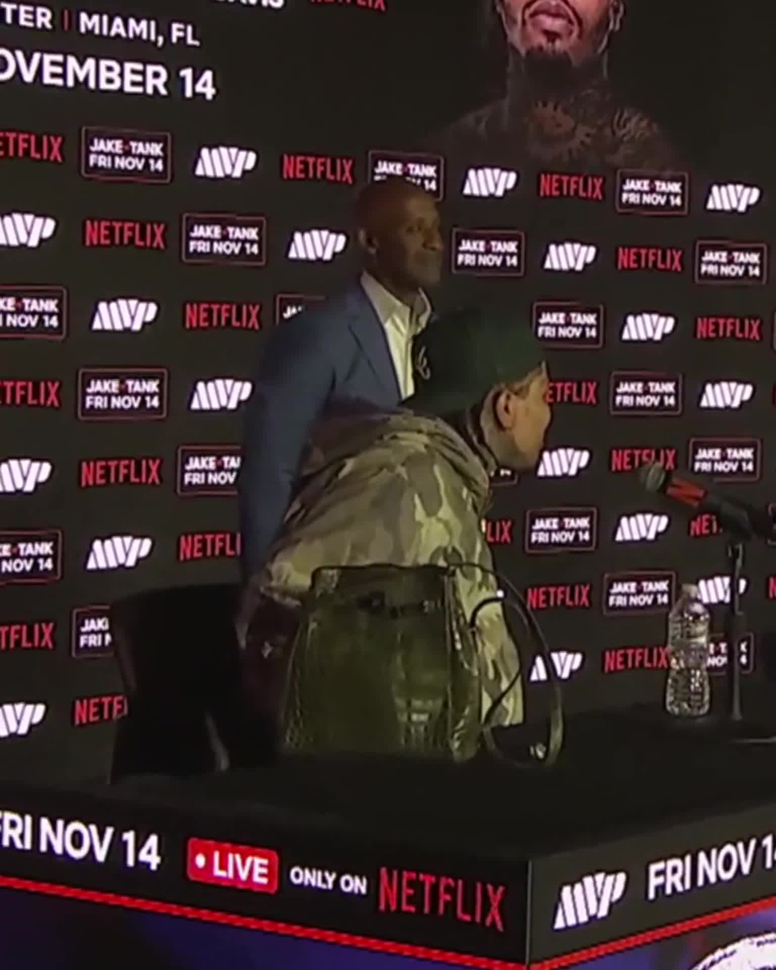 Gervonta Davis’ reaction when they announced the Jake Paul exhibition has a 195-lb limit