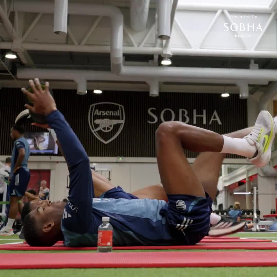 Go Inside Training at Sobha Realty Training Centre as our Gunners prepare for Port Vale