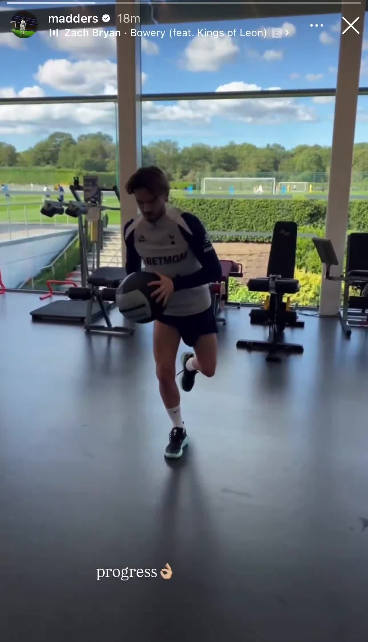James Maddison on Instagram