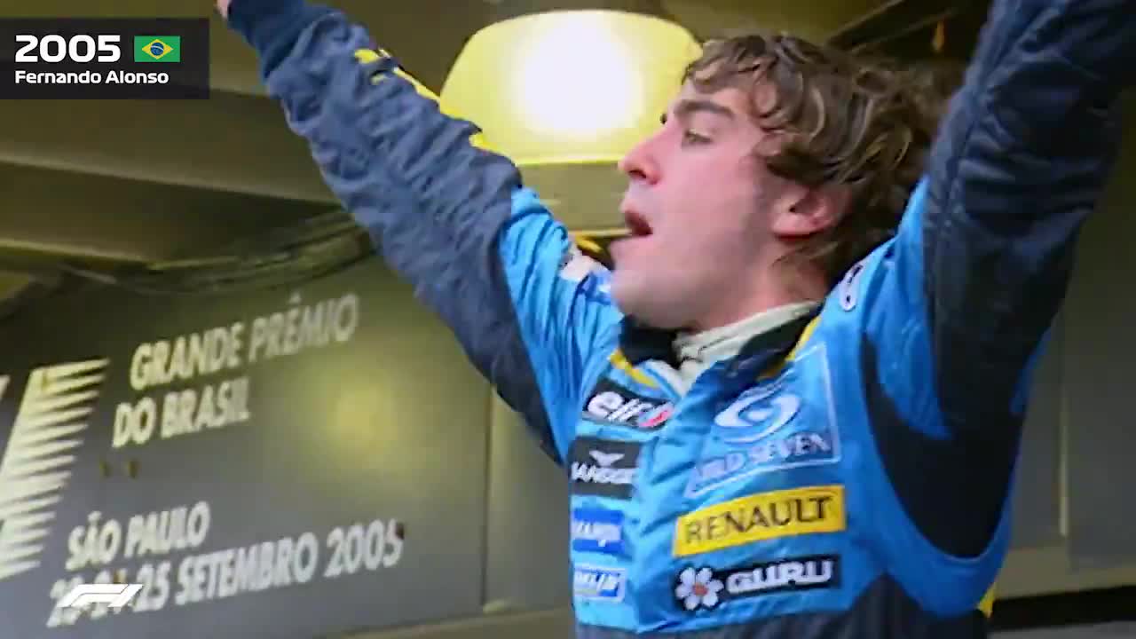 Fernando Alonso won his first championship