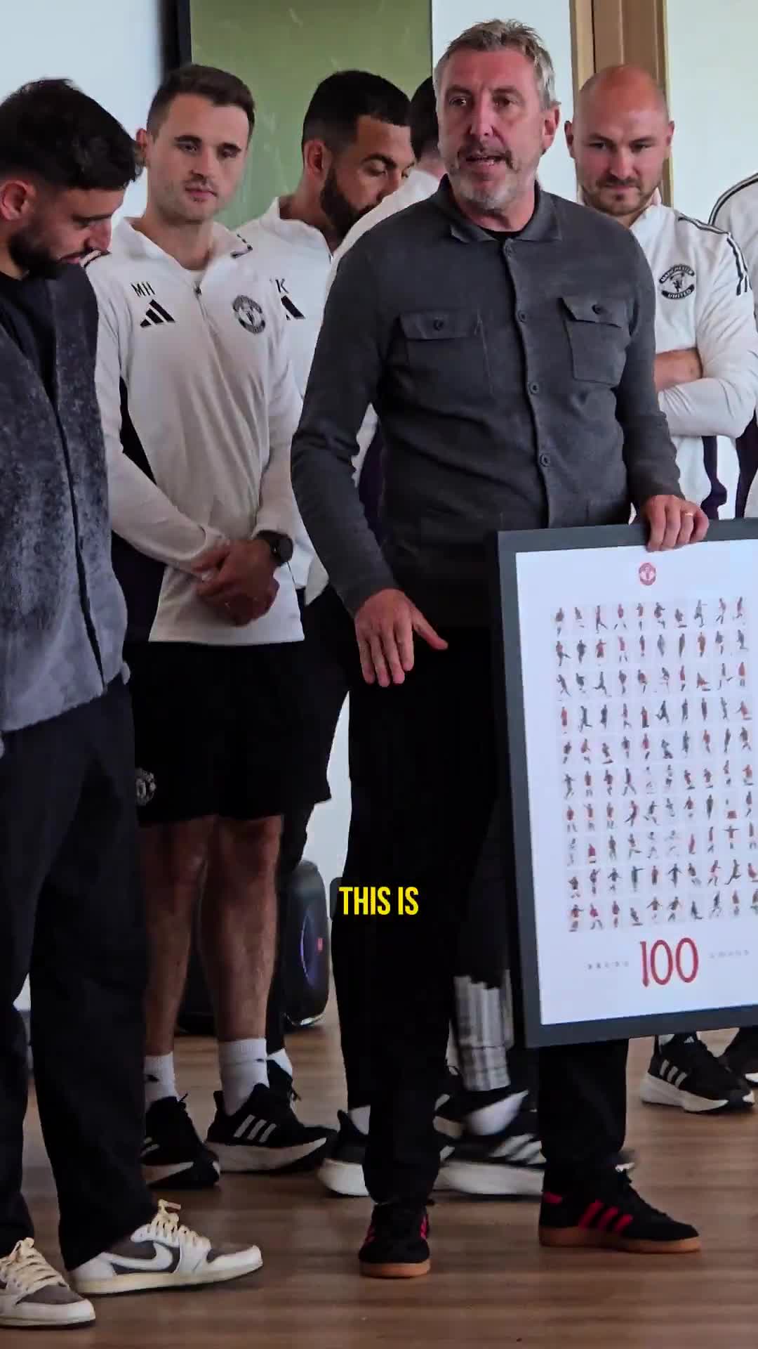 Tribute day at Manchester United for Bruno Fernandes’ 100 goals.