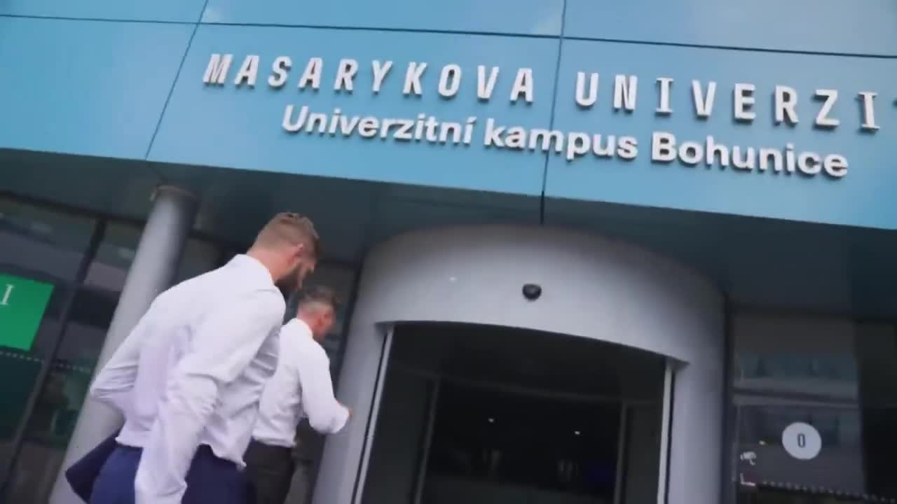 Jiri Prochazka receives his Master’s degree