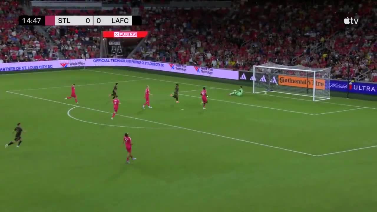 St. Louis 0 - 1 Los Angeles FC - Denis Bouanga 16'