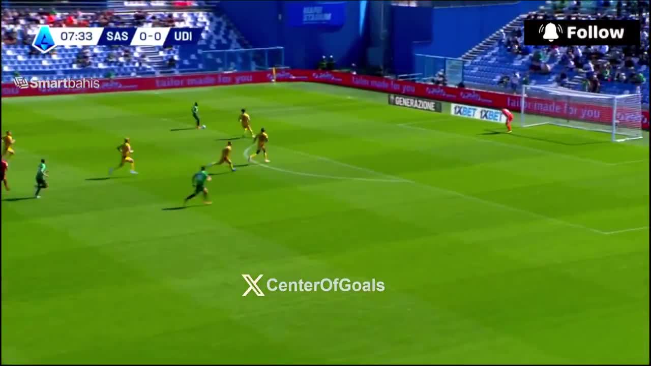 Sassuolo 1 - 0 Udinese - Armand Lauriente 8'