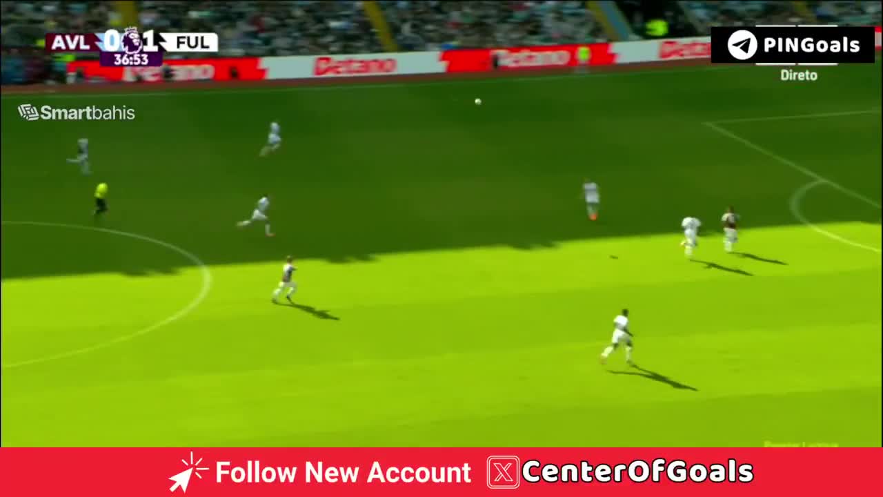 Aston Villa [1] - 1 Fulham - Ollie Watkins 38'