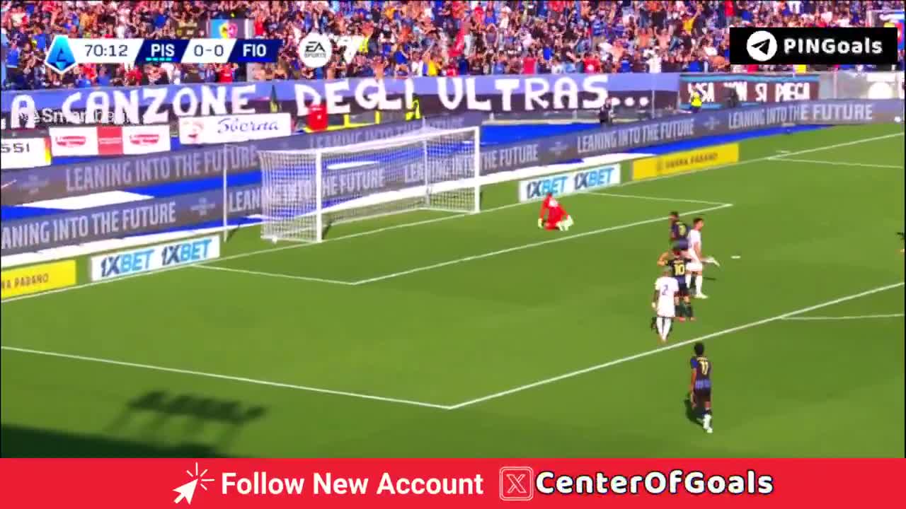 Pisa disallowed goal against Fiorentina 71'