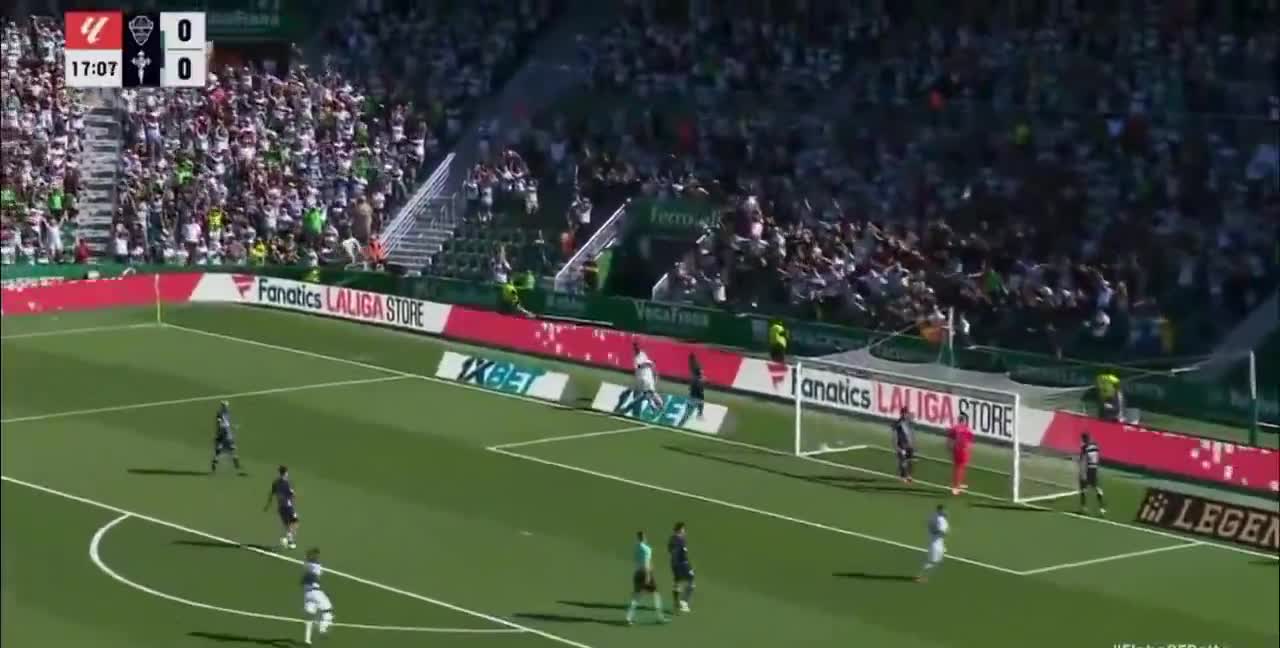 Elche 1 - 0 Celta Vigo - Andre Silva 18'