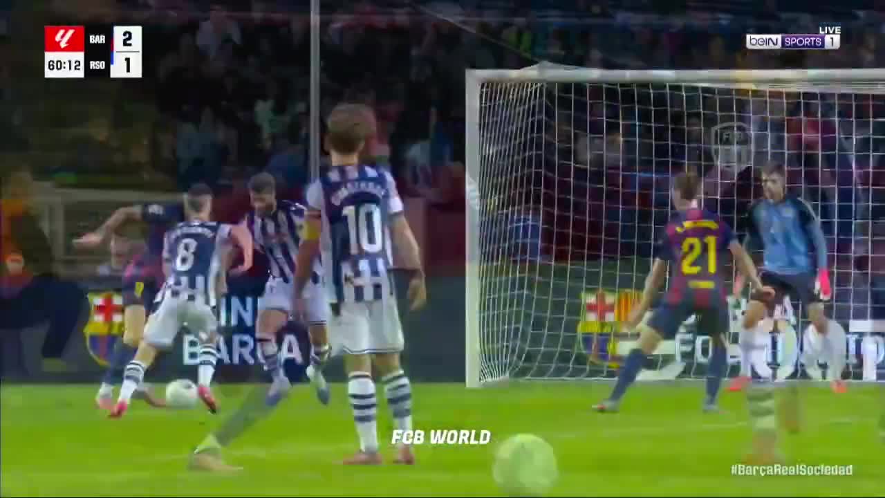 Lamine Yamal shows skills against Real Sociedad