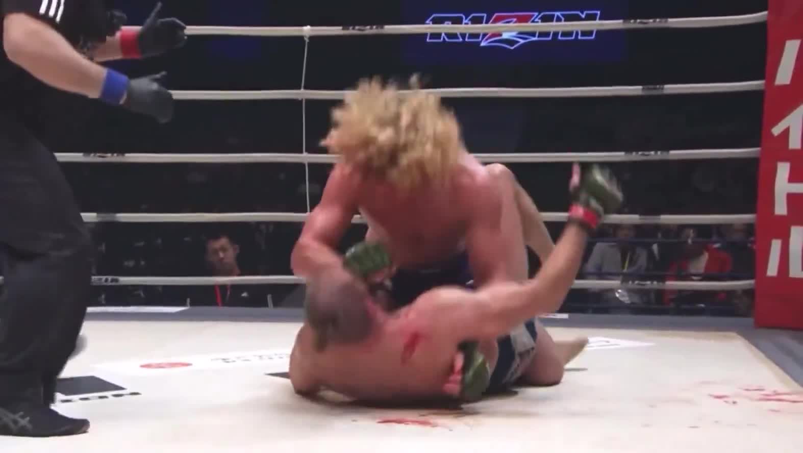 Jiri Prochazka took all the ground-and-pound, then got up and finished his opponent cold