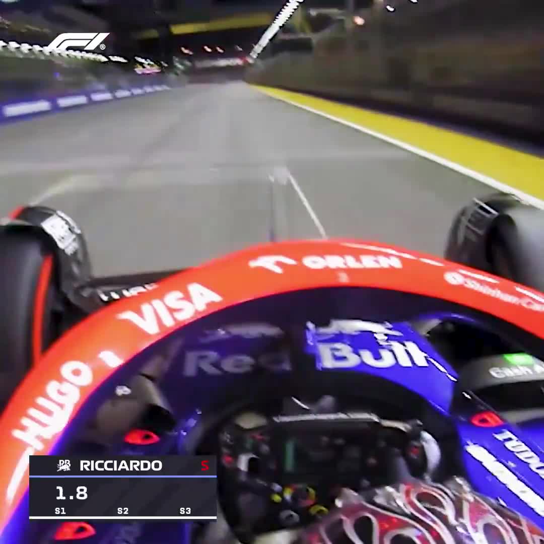 Ricciardo set the Singapore lap record in 2024, on his final lap in F1