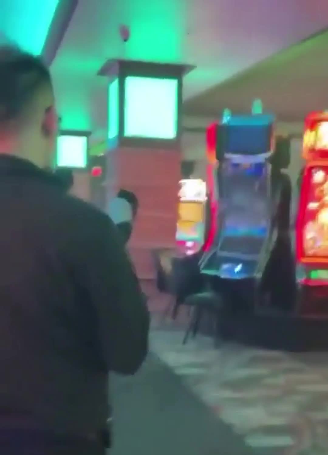 Lost all his money on the slot machines (2)